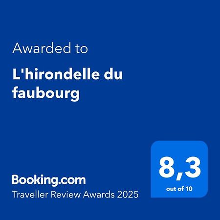 Willa L'Hirondelle Du Faubourg Bar-sur-Aube Zewnętrze zdjęcie