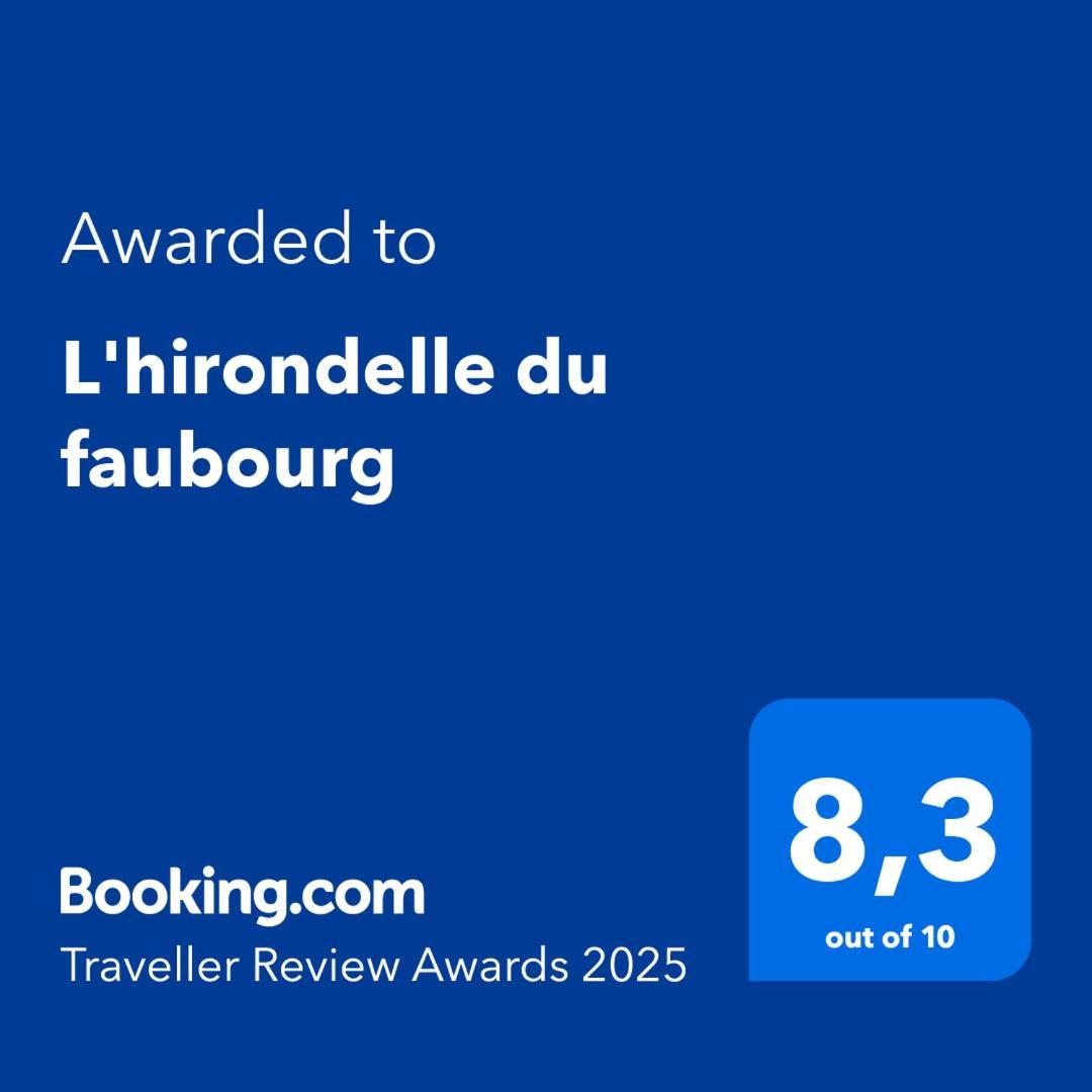 Willa L'Hirondelle Du Faubourg Bar-sur-Aube Zewnętrze zdjęcie